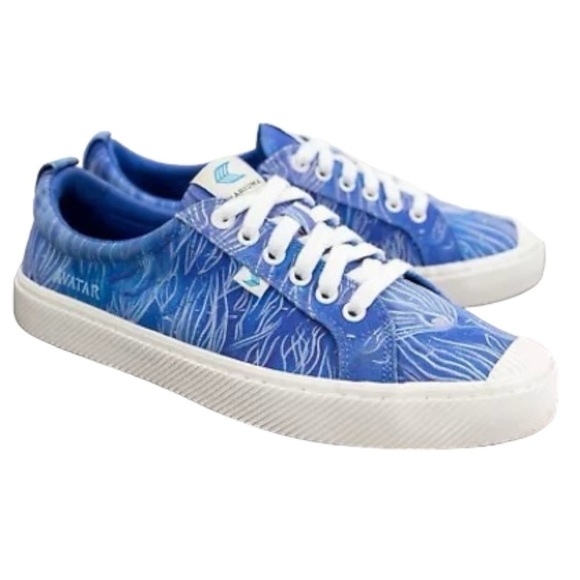 Cariuma OCA Low AVATAR Underwater by Night Canvas Sneakers Women’s 6.5 - Picture 1 of 16